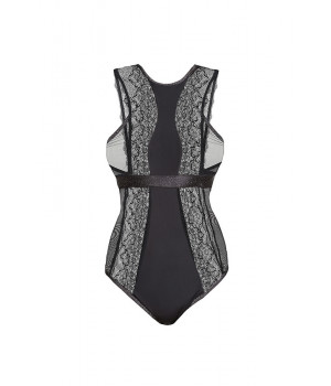 BODYSUIT SEXY LE JOURNAL INTIME FOLIES BERGERE (BLACK WITH LUREX)